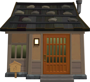 Animal Crossing: New Horizons Saponcio Casa Vista Exterior